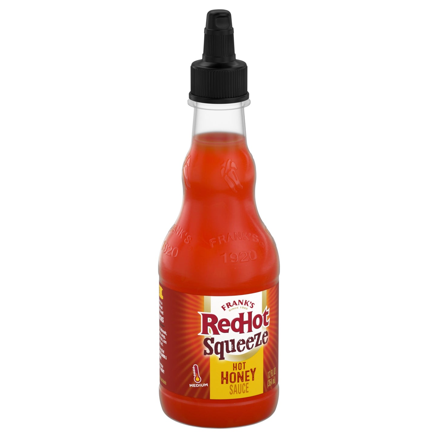 Franks RedHot Squeeze Hot Honey Sauce, 12 fl oz