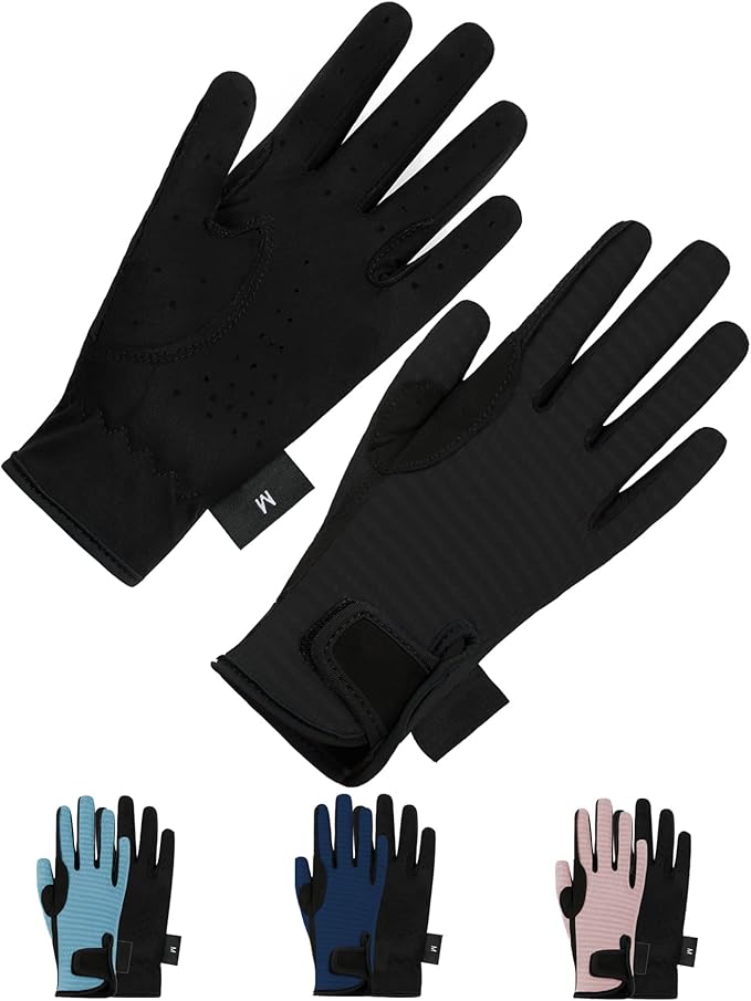 Thapower Kids Horse Riding Gloves Children Equestrian Kids Gloves Child Horseback Bike Gardening Boys & Girls Mittens Pony...