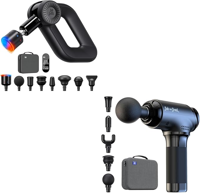 BOB AND BRAD T2 Massage Gun and D6 Pro Max+ Massage Gun