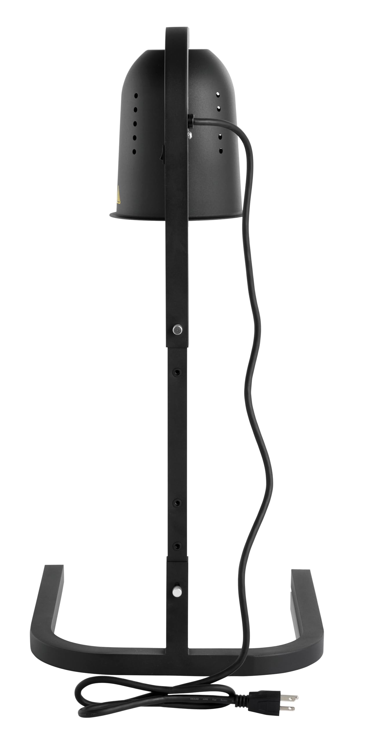 Kratos Commercial Bulb Warmer, One Bulb Heat Lamp for Food, Black, 120V, 250 Watts, Countertop Electric Food Warmer for Restaurants (31M-002)