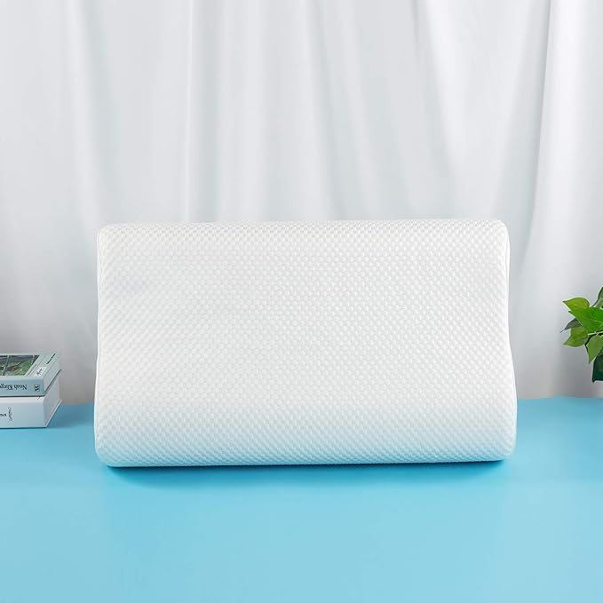 Fityou Cervical Pillow for Neck Pain Relief, Neck Pillow for Sleeping Neck and Shoulder Pain, Orthopedic Sleeping Pillow for Adults Kids, Ergonomic Contour Memory Foam Pillow for Side Back Sleeper