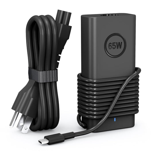 65W USB-C Compatible with Dell Laptop Charger XPS 13 and Latitude Charger 3340 3440 3540 3550 5420 5430 5520 5320 5340 5440 5550