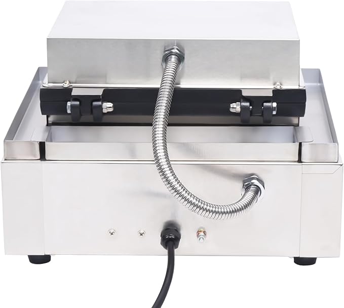 1550W Electric Donut Maker, 12 Hole Nonstick Doughnut Machine Commercial Waffle Maker Crepe Maker for Restaurant Bakeries Family, Temperature Range 122-572℉