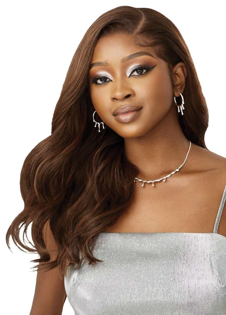 Outre Lace Front Wig - Melted Hairline - Swirlista - Swirl 104 (GOLDEN AMBER)