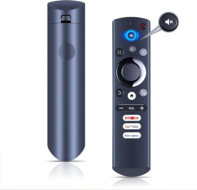 WDZP New Voice Replacement Remote Control fit for GooDee Smart 4K Projector YG600-Movin