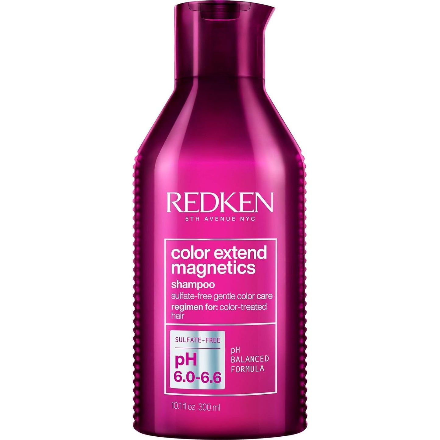 Redken Color Extend Magnetics Shampoo For Color-Treated Hair - Gently Cleanses & Protects Color, With Amino Acid, Sulfate-Free S