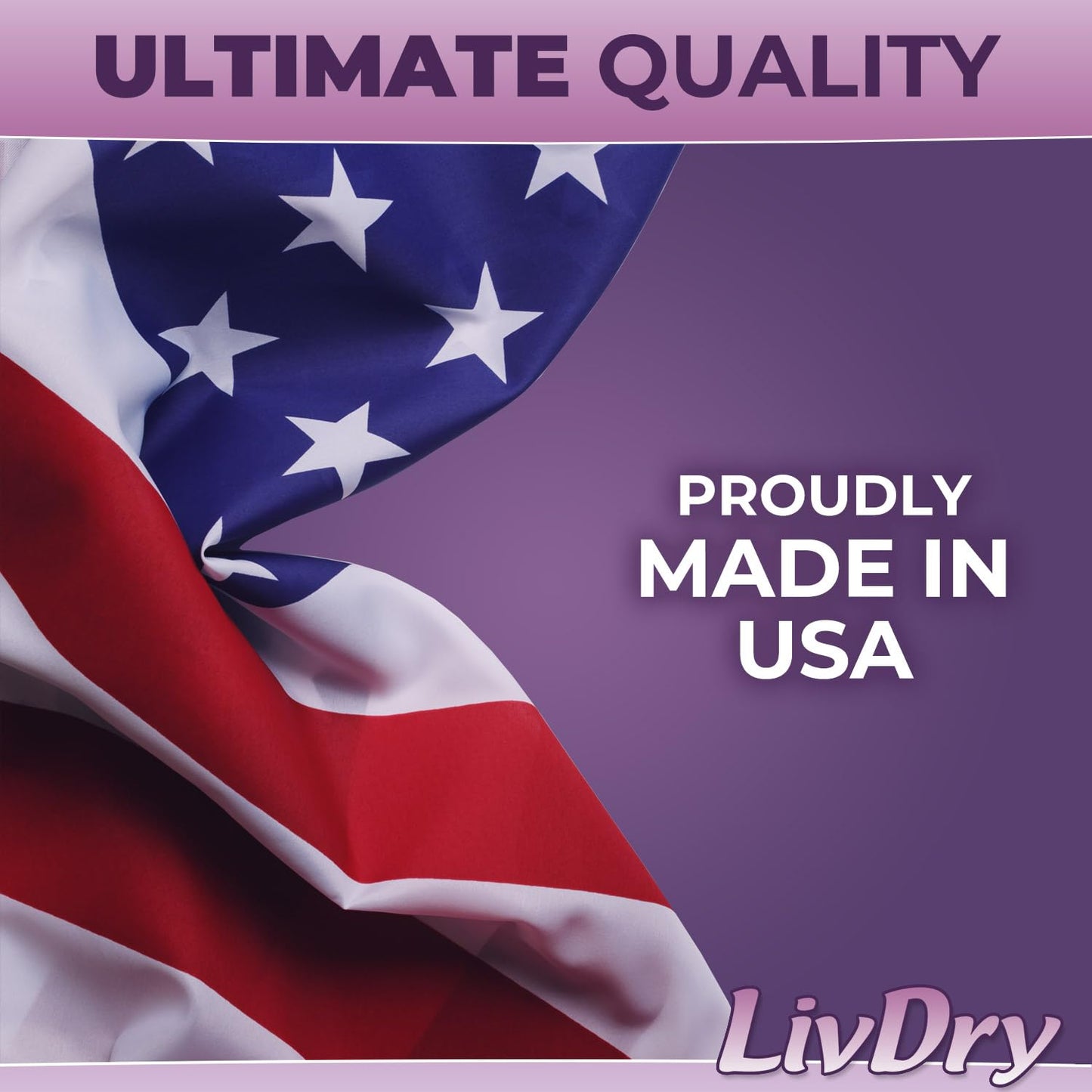 Livdry XXL Adult Diapers Women Overnight, Ultimate Max Absorbency, All Day or Night Protection, Plus Size, XX-Large (10 Count)