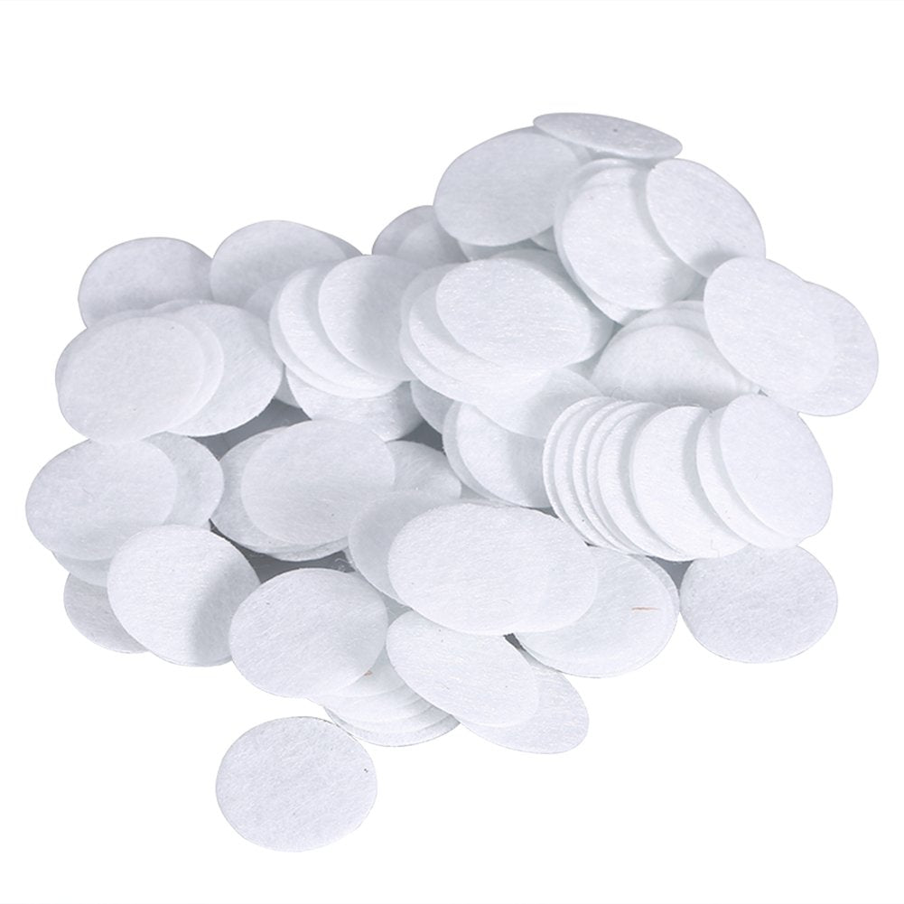 Microdermabrasion Cotton Filters Replacement, 500pcs Replacement Sponge Cotton Filter Round Filtering Pads Microdermabrasions Fi