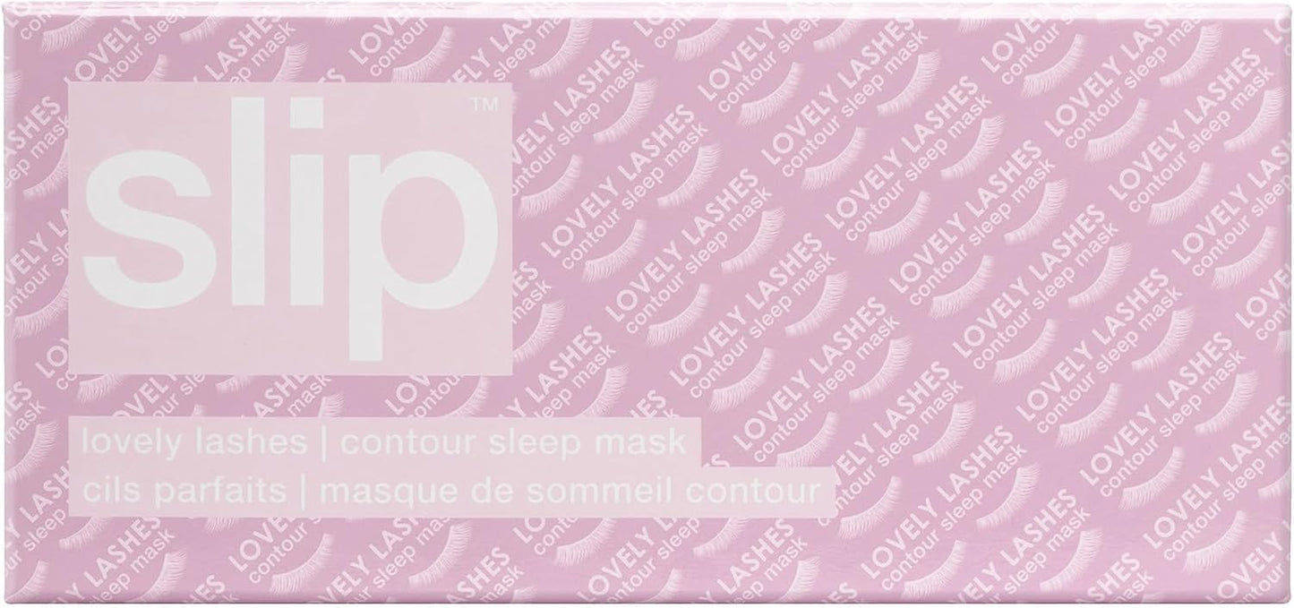 slip Pure Silk Contour Sleep Mask: Protect Your Delicate Lashes with Our Innovative, Lash-Friendly Design. Slipsilk Comfort, 1 Contour Mask, Wildflower