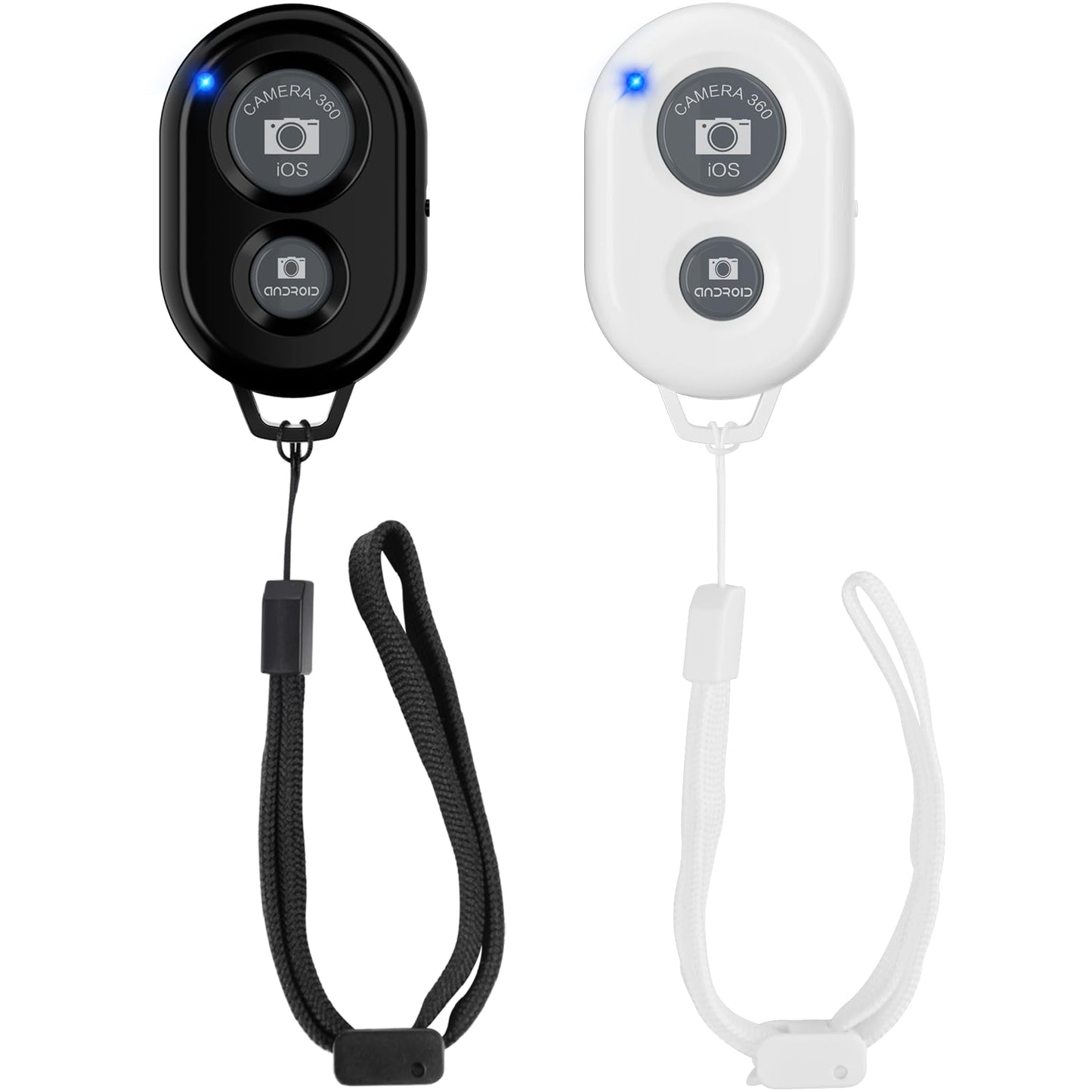 Wireless Camera Remote Shutter For Smartphones (2 Pack), Zttopo Wireless Phone Camera Remote Control Compatible With Iphone/Andr