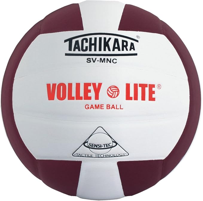 Tachikara SVMNC Volley Lite volleyball (Black/White)