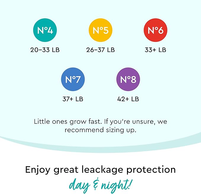 Diaper Pants Toddlers - Size 6 (33+ lbs), Half-Monthly Supply (55 Count), Skin-Friendly, Ultrasoft, Chlorine-Free, Snug Fit & Absorbent Pull On Diapers