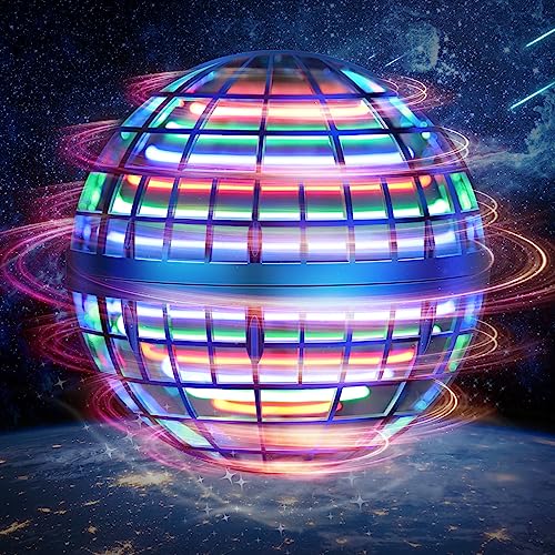 LEMATRIX Flying Orb Ball Toy, Hover Ball Boomerang Fly Fidget Spinner, Cool Toys Gifts for 6 7 8 9 10 11 12+ Years Old boy...