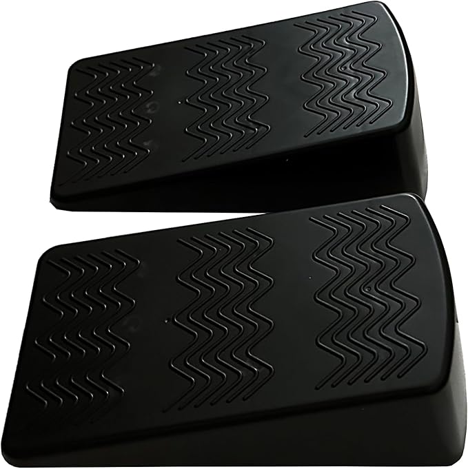 Rivotrance Squat Wedge Block Pairs,YOGA Pilates Block Slant Board Calf Stretcher, Exercise Ramps for Weightlifting, Squat ...