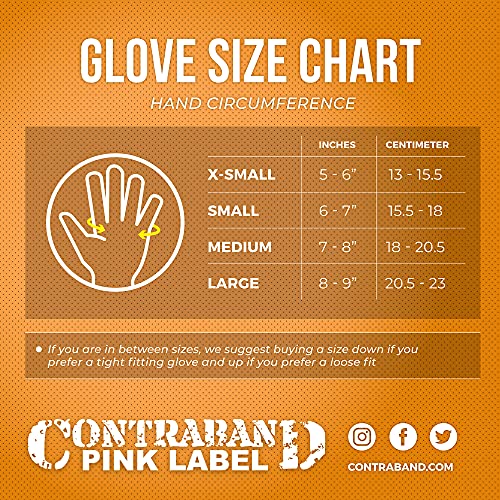 Contraband Pink Label 5347 Womens Designer Workout Gloves | Tie Dye Print w/Grip-Lock™ Silicone Palm