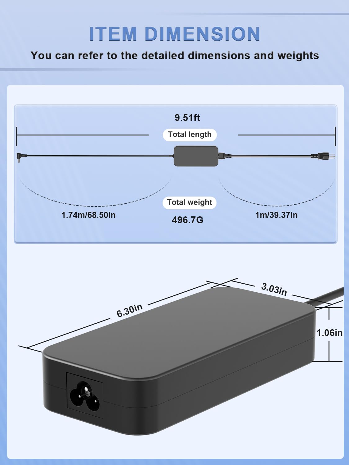 SLRIOYS 120W Charger Compatible with Inogen One G5 G4 G3 G2 G1 Portable Oxygen Concentrator BA-403 BA-503 BA-303 BA-302 BA-301 BA-107 BA-106 BA-516 Mango 100-19B Power Supply Adapter Cord