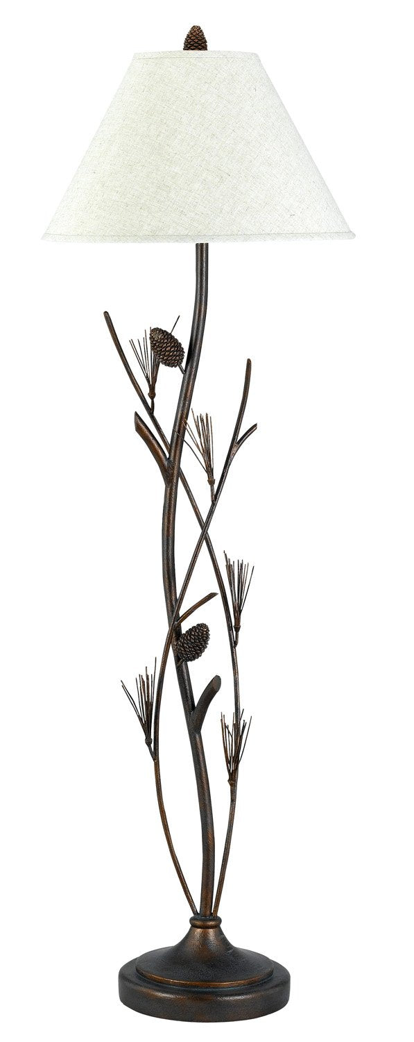 Cal Lighting BO-961FL Floor Lamp, Metal, Willow, 18inx18inx60in