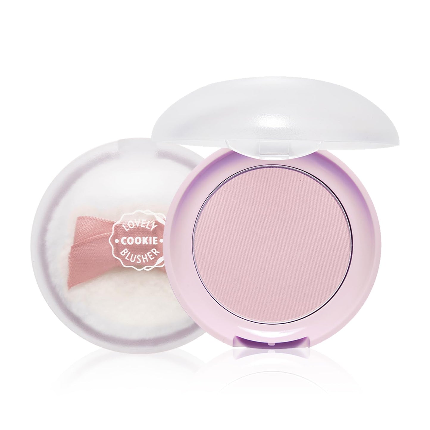 ETUDE Lovely Cookie Blusher - Lavender Lemon Macaron 4g | Glowing & Natural Powder Blush with Long-Lasting Sebum Control | Easy