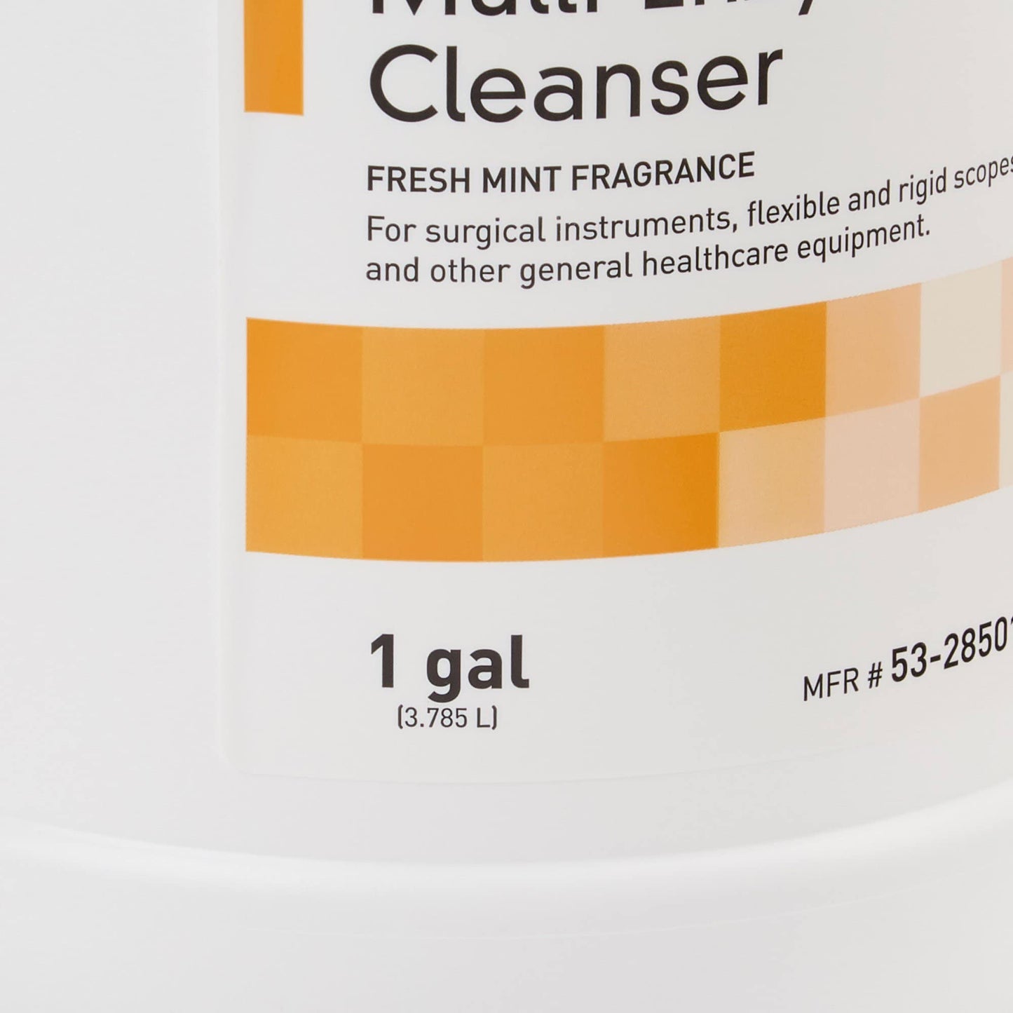 McKesson Multi-Enzymatic Cleanser for Surgical Instruments & General Healthcare Equipment, 1 Gallon [Pack of 1] Fresh Mint