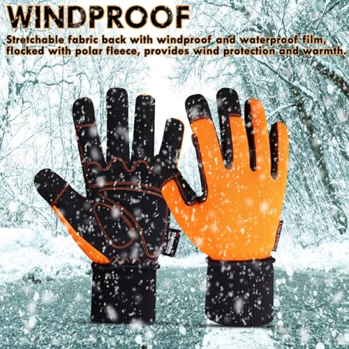 Arsh Sports Waterproof Winter Gloves for Men/Women Warm Thermal 3M Thinsulate -20℉ Windproof Skiing Gloves with Touchscree...