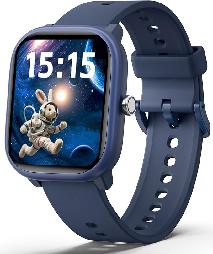 Roffnet Kids Smart Watch for Boys Girls, Fitness Tracker with Heart Rate Sleep Monitor, 1.83" Touchscreen with 12 Puzzle G...