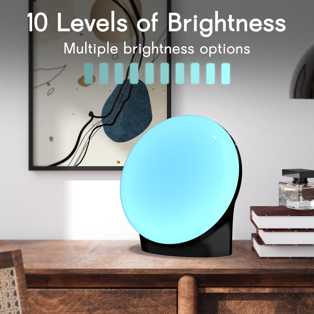 BrownNoise White Noise Machine with 30 Soothing Sounds 12 Colors Night Light and Sound Machine 36 Volume Levels 4 Timers and Memory Function 10 Adjustable Brightness Sleep Machine for Baby Adults Kids