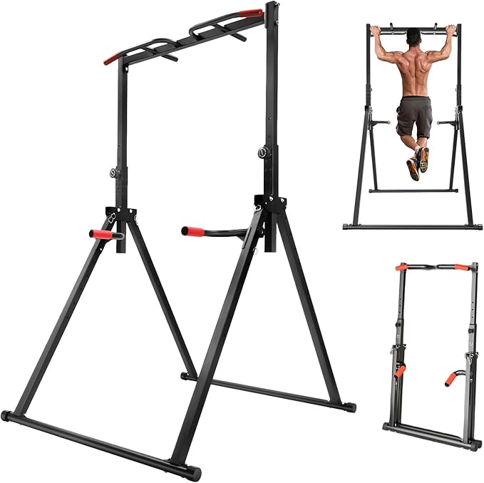 JLYNOWPT Pull Up Bar Free Standing Portable Pull Up Bar Foldable Pull Up Bar