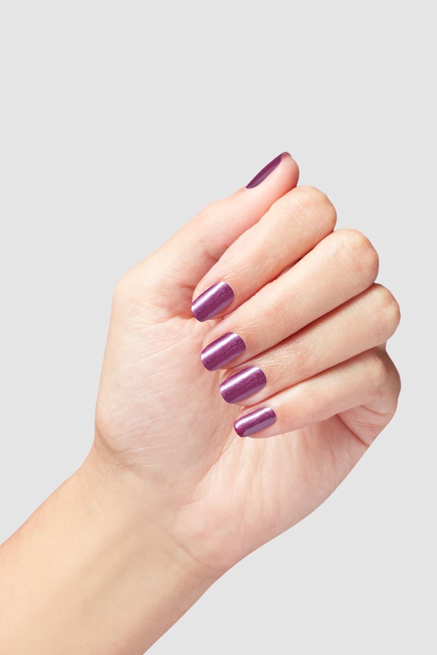OPI Infinite Shine My Berry Janes | Semi-Sheer Dark Cool Purple Silver Shimmer Long Wear Gel Like Nail Polish | What's Your Mani