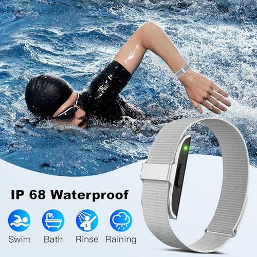 SEEKZERO Fitness Tracker with Blood Pressure & Blood Oxygen Monitor, 24/7 Heart Rate Sleep Tracking, IP68 Waterproof Smart...