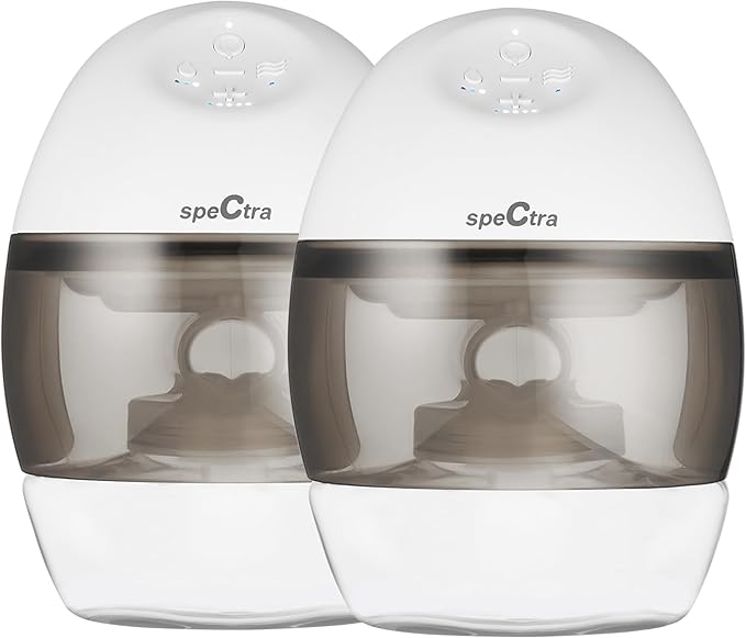 Spectra Baby Spectra Premier Wearable Breast Pump - Hands-Free Portable Breast Pump - Wireless - Comes with 24mm Flanges, ...