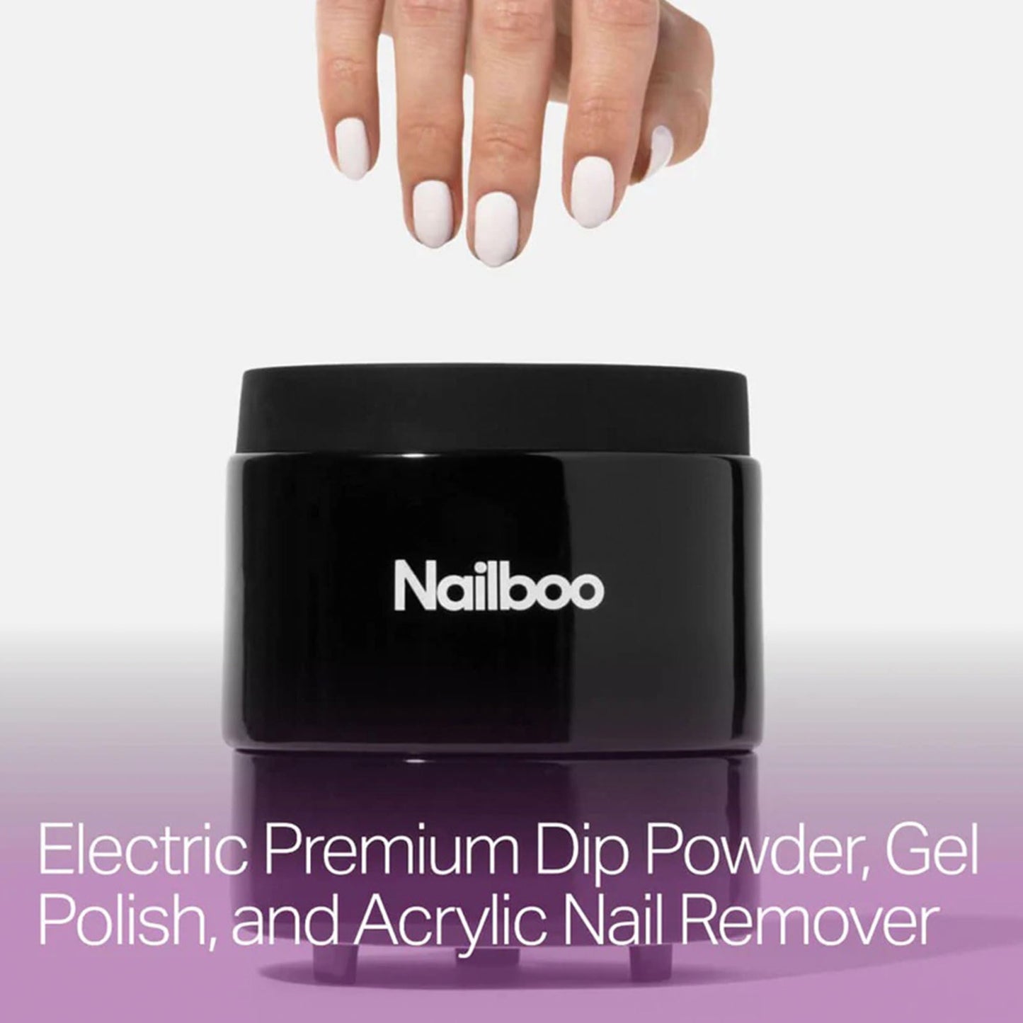 Nailboo Acetone Nail Polish Remover & Heated Soak Off Bowl Kit - Pure Acetone 16fl oz & Electric Nail Removal System for Dip Pow