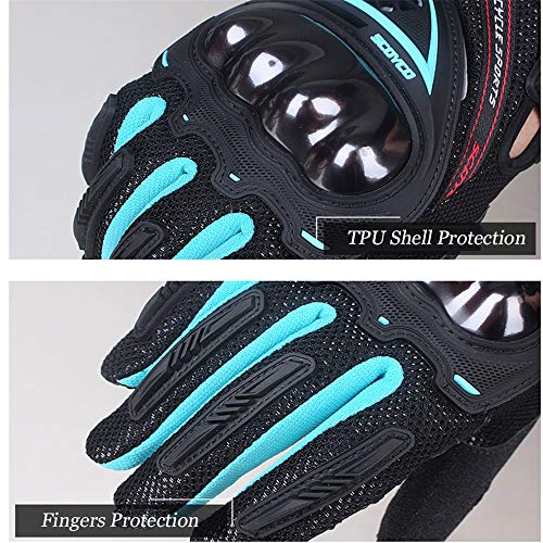 Scoyco Woman Motorcycle Gloves Touch Screen Armor Breathable Female Glove Anti-Skid MBX/MTB/ATV Sport Pink Dirt Bike Gloves