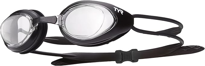 TYR Blackhawk Racing Swim Goggles - Adult Swimming Goggles for Men and Women - Anti-Fog, UVA/UVB Protection, Watertight