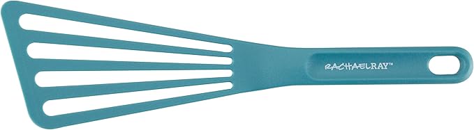 Rachael Ray Cucina Nonstick Cookware Pots and Pans Set, 12 Piece, Agave Blue