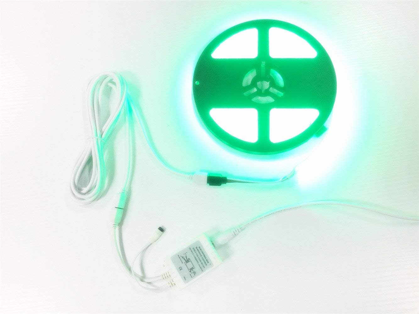 Litaelek 2Pcs 1M Rgb Led Extension Cable With 4Pin Connectors For Smd 5050 3528 2835 Led Strip Light - White