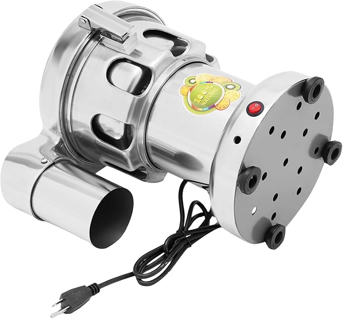 370W Commercial Fruit Juicer, Slag Juice Separation Juicer Machine, 2.8L Stainless Steel Pure Juice Extractor, 2800RPM, Low Noise, Automatic Pulp Separator, for Home, Restaurant, Cafe