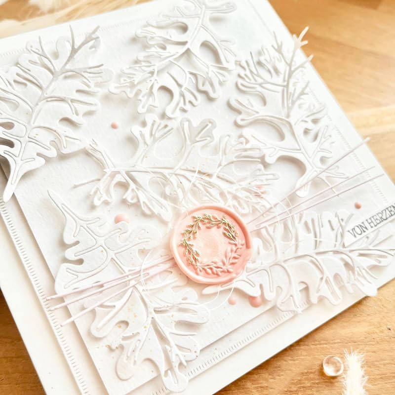 Lapoo Cutting Die for Scrapbooking, 3D Backgrounds Frame New Cutting Dies DIY Album Card Making Decor Paper Craft Metal Die Cuts Party Decorations (Tie The Bow 6.7 x 4.1 in)