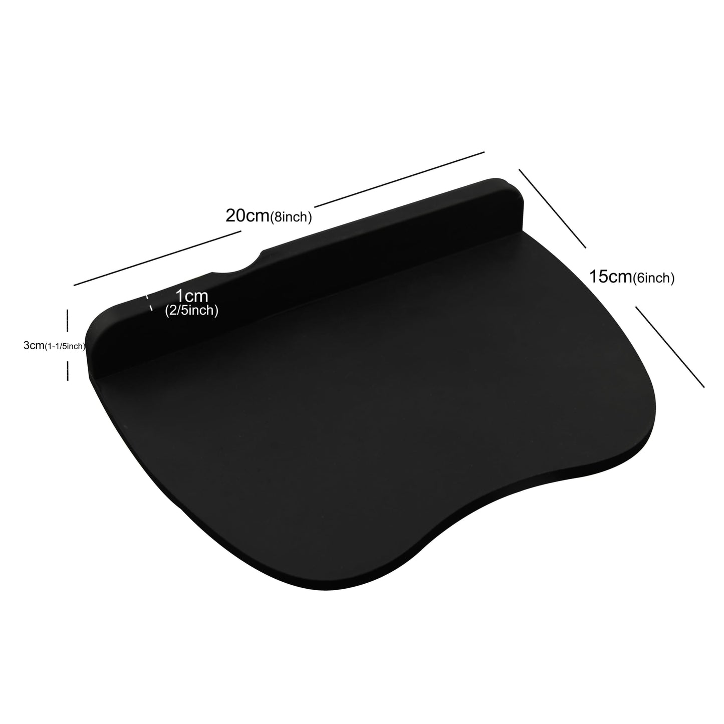 Apexstone Silicone Coffee Tamper Mat 8 Inch X 6 Inch, Espresso Silicone Mat, Espresso Tamper Mat, Coffee Tamp Mat