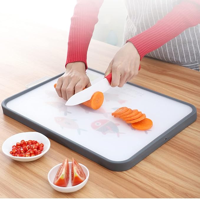 Ceramic Knife Set of 5,Sharp Ceramic Knife with Sheath,Steak Knife,Red Kitchen Knives With Anti-Slip handle,Includes 6" Chef Knife,5" Utility Knife,4" Vegetable Knife,3" Paring Knife,1''Fruit Peeler
