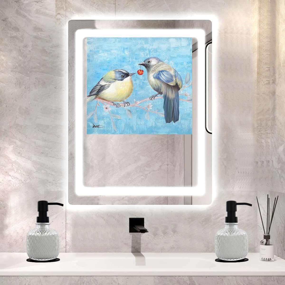 Soap Dispensers with Silicone Mat, for Kitchen and Bathroom Contertop Wash Hand Liquid, Dish Detergent, Farmhouse Style Shampoo Lotion Pump (1, Clear Glass with Champagne, 3-1/2" x 3-1/2" x 6-1/4")