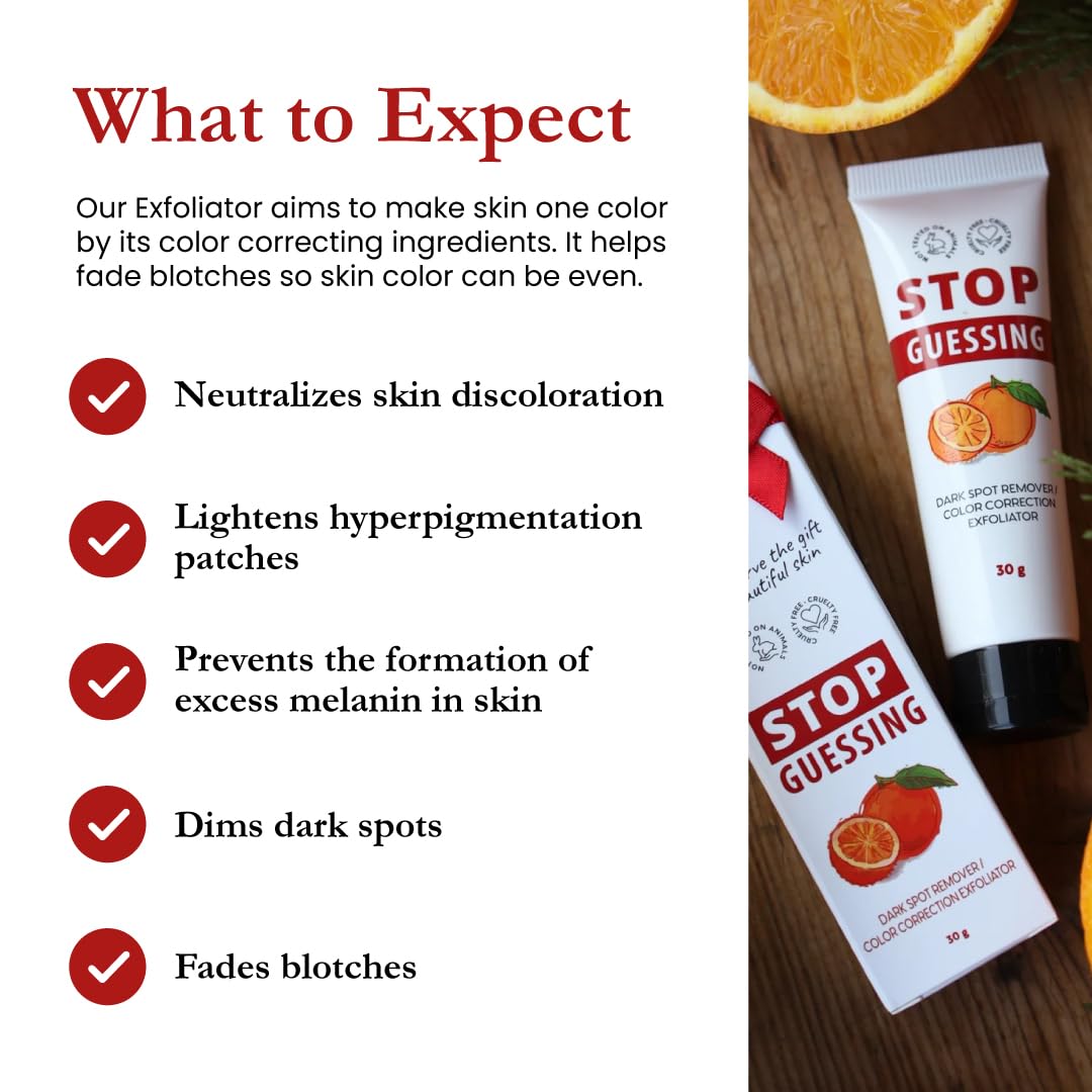 Stop Guessing The Fast Dark Spot Remover - Model 196852232109UPC for Effective Skin Brightening