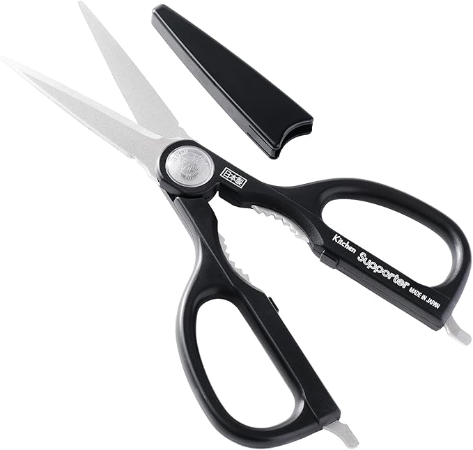 Japanese Multipurpose 9.0" Kitchen Scissors Come Apart Blade Stainless Steel Made in Japan