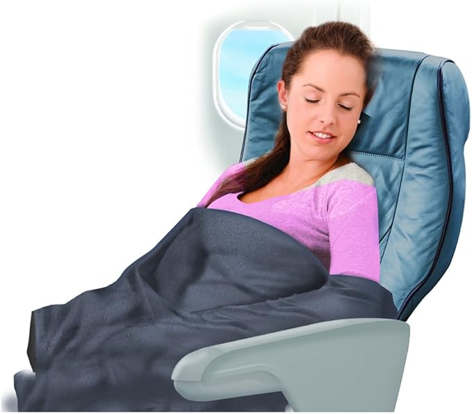 Cloudz Compact Travel Blanket - Light Pink
