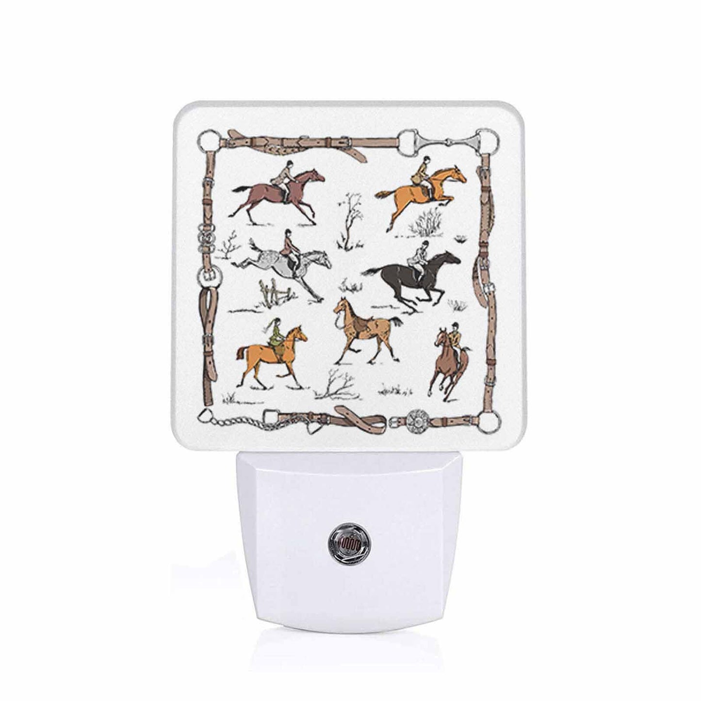 Chrobak LED Night Light, Equestrian Sport, Energy Efficient, Model WML-Night-Light-231023-161, White