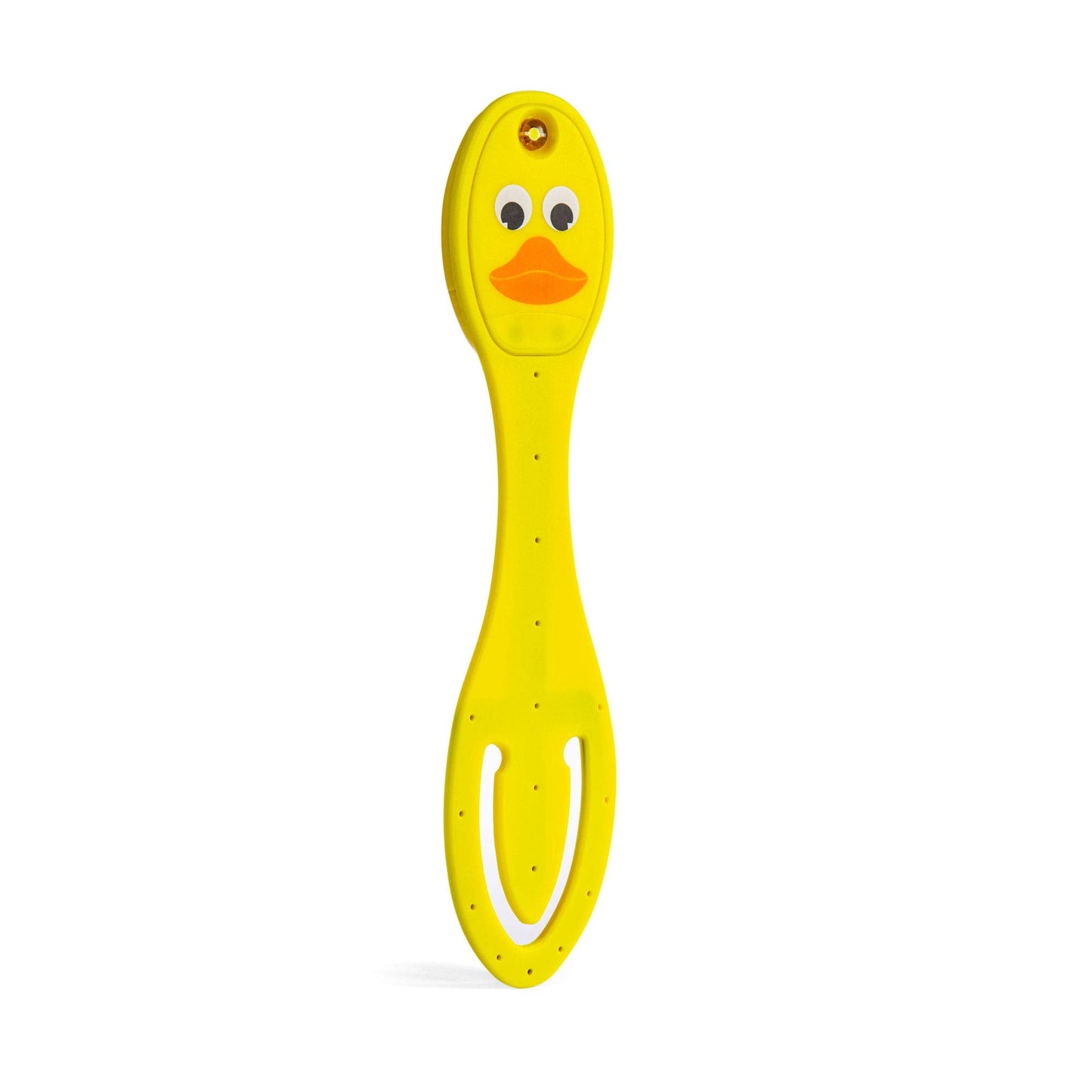 Gifts for Readers & Writers Flexilight Reading Light | LED Clip On Bookmark | Battery Operated | Duck Color