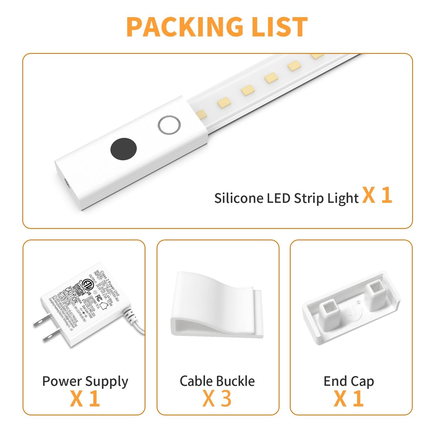 Smart Under Cabinet Lights  40In Plug In Under Cabinet Lighting With Handwave Sensor  Bright Dimmable 5 Color Temp Stick On Closet Light  Slim Cuttable Under Counter Lights For Kitchen Desk Shelf