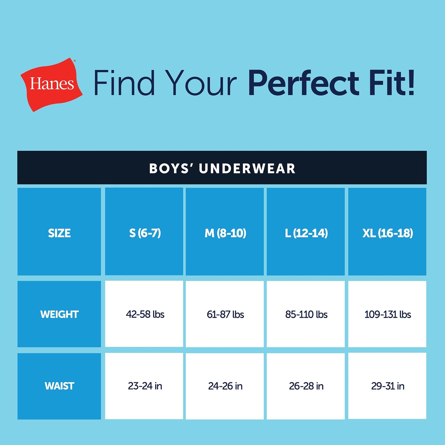 Hanes Boys' Nighttime Underwear Pack, 3-Pack, Confident Nights Boys' Overnight Underwear, Leakproof Kids' Underpants