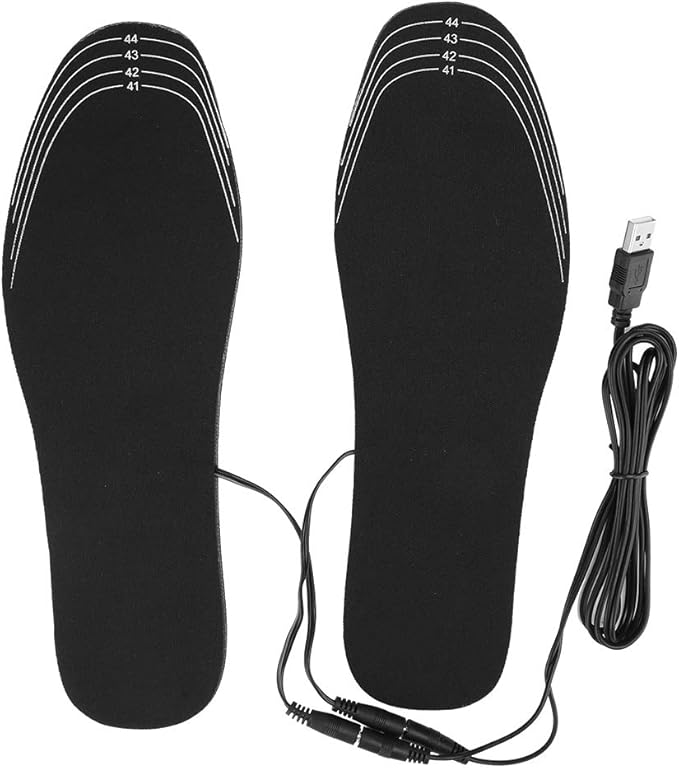 Restokki Heated Insoles, Toe Warmers, Electric Foot Warmer, Winter USB Heated Shoe Insoles, Foot Warming Pad Mat, Heating ...