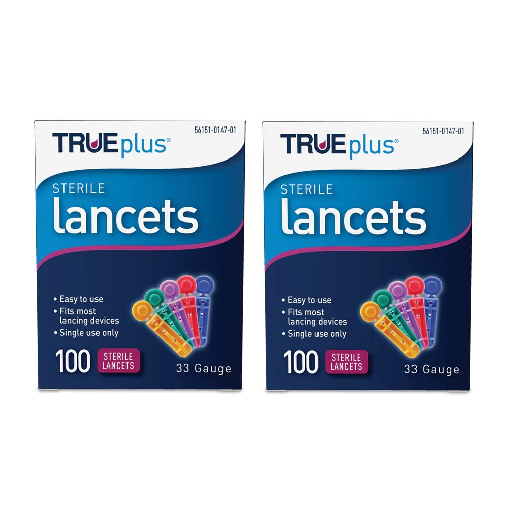 TRUEplus Sterile Lancets 33 Gauge (200-ct)