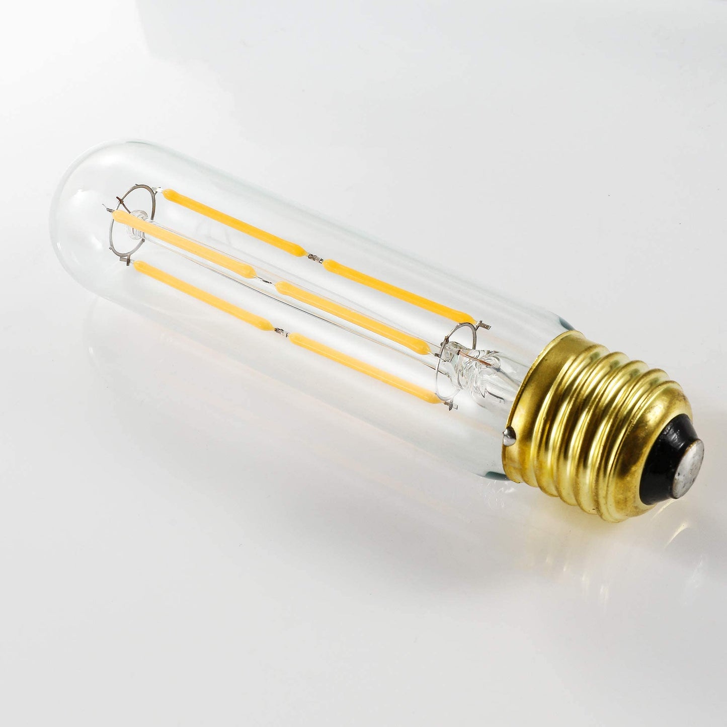 LVYE T10 LED Bulb Dimmable 6W 3000K Soft White Glass E26 Base 3 Pack